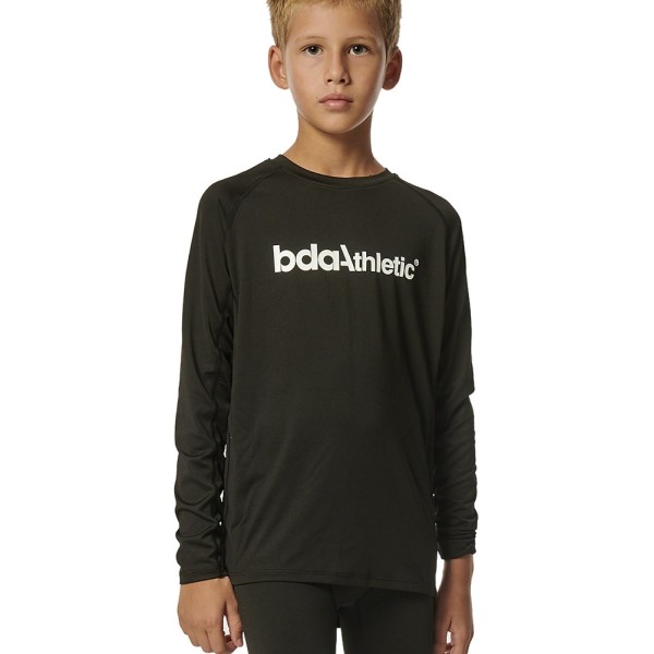Body Action K Base Layer Long Sleeved Top Παιδικό Ισοθερμικό Μαύρο
