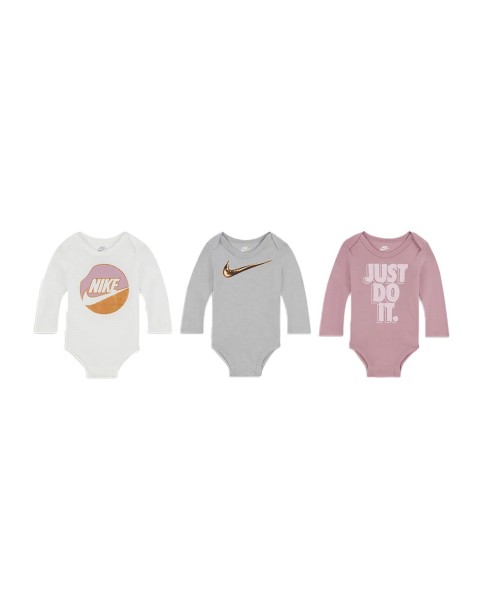 Nike 3 Pc L/S Bodysuit Βρεφικά Εσώρουχα Nike 3 Pc L/S Bodysuit Βρεφικά Εσώρουχα