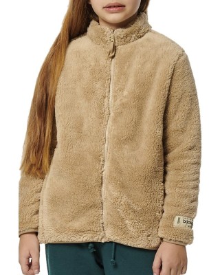 Body Action G Fluffy Fleece Jacket Παιδικές Ζακέτες