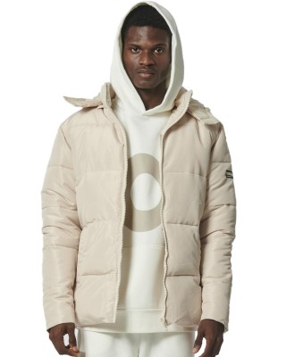 Body Action M Puffer Jacket With Detachable Hood Ανδρικά Μπουφάν
