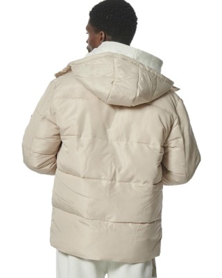 Body Action M Puffer Jacket With Detachable Hood Ανδρικά Μπουφάν