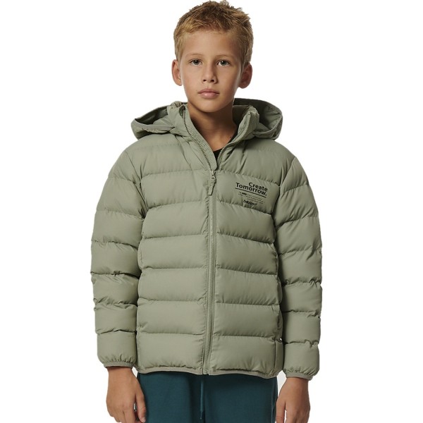 Body Action B Puffer Jacket With Detachable Hood Παιδικά Μπουφάν 