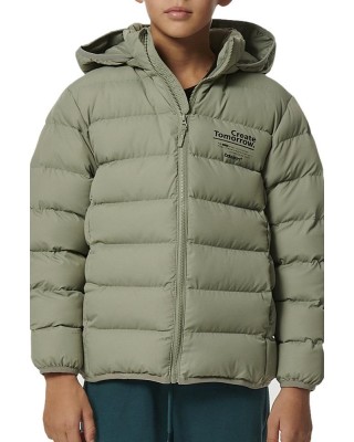 Body Action B Puffer Jacket With Detachable Hood Παιδικά Μπουφάν 
