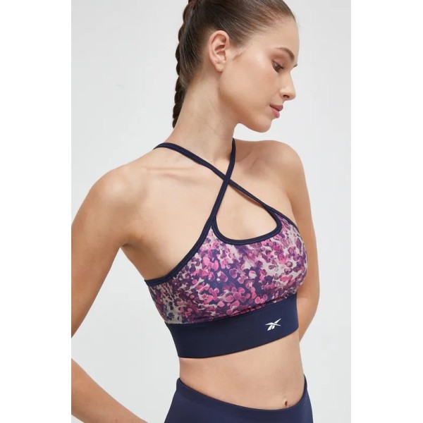 Reebok Mod Safari Poly Bralette Μοβ Αθλητικά Μπουστάκια Reebok Mod Safari Poly Bralette Μοβ Αθλητικά Μπουστάκια