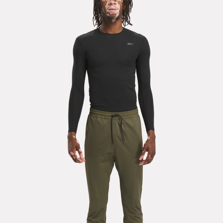 Reebok Comp Ls Black Ανδρικές Μπλούζες 