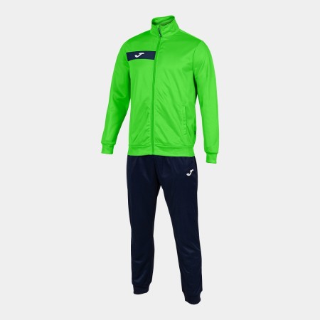 Joma Columbus Tracksuit Fluor Green Vy Ανδρικά Σετ Φόρμας