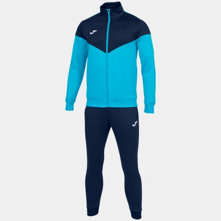 Joma Oxford Tracksuit Fluor Turquoise Ανδρικά Σετ Φόρμας
