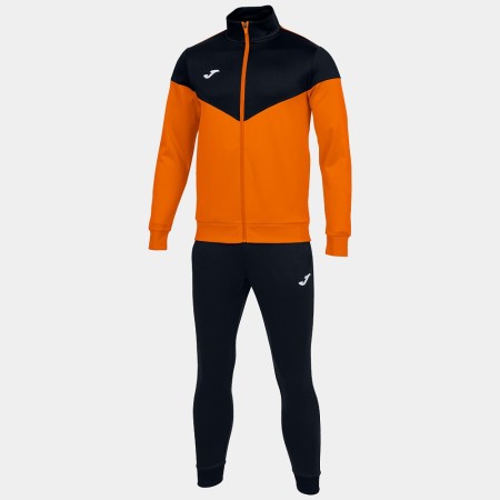 Joma Oxford Tracksuit Orange Black Ανδρικά Σετ Φόρμας