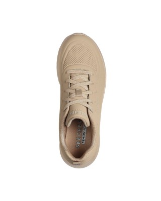 Skechers Deboss Durabuck Lace Up Fashion Sneaker Γυναικεία Παπούτσια