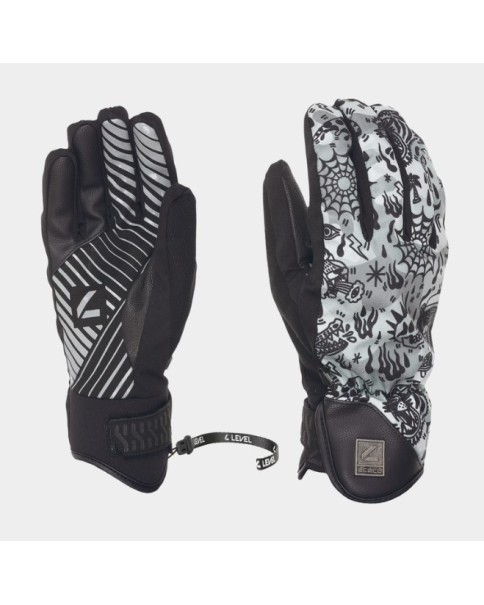 Level Suburban Black/Camo Ανδρικά Γάντια Σκι & Snowboard