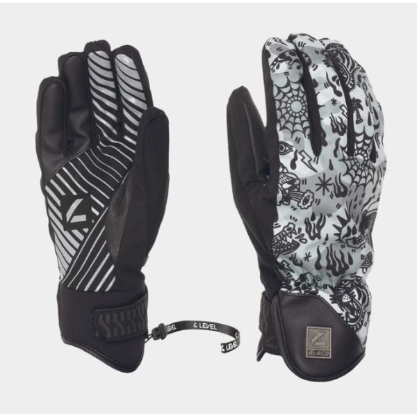 Level Suburban Black/Camo Ανδρικά Γάντια Σκι & Snowboard
