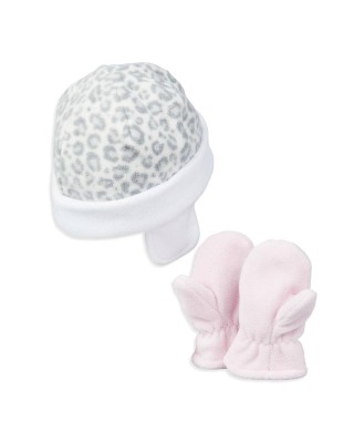 Nike Toddler Girls Leopard Trapper Hat & Mittens 2 Piece Set Βρεφικά Σετ