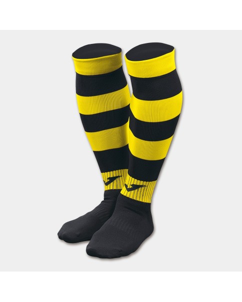 Joma Football Socks Zebra II Black Yellow Ποδοσφαιρικές Κάλτσες