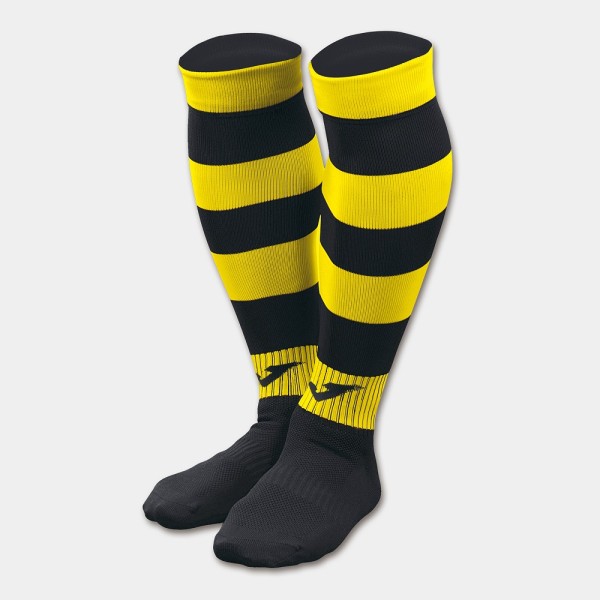 Joma Football Socks Zebra II Black Yellow Ποδοσφαιρικές Κάλτσες