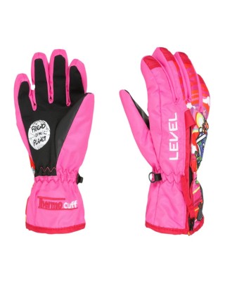 Level Junior Dudy Glove Pink Παιδικά Γάντια Σκι & Snowboard