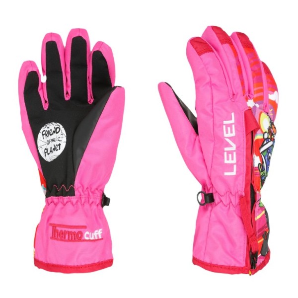 Level Junior Dudy Glove Pink Παιδικά Γάντια Σκι & Snowboard Level Junior Dudy Glove Pink Παιδικά Γάντια Σκι & Snowboard