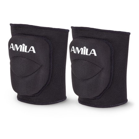 Amila Επιγονατίδα Volley με Foam Μαύρη Small