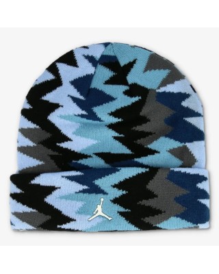 Jordan Jan Aop Essential Blue Beanie Σκουφιά Jordan Jan Aop Essential Blue Beanie Σκουφιά