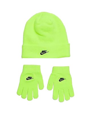 Nike Club Beanie/Glove Set Green Σκούφος Γάντια Σετ