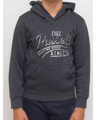 Russell Pull Over Hoodie Παιδική Μπλούζα Ανθρακί
