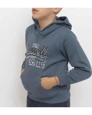 Russell Pull Over Hoodie Παιδική Μπλούζα Πετρόλ Russell Pull Over Hoodie Παιδική Μπλούζα Πετρόλ