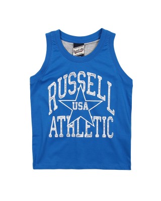 Russell K Star USA Singlet Παιδικά Αμάνικα