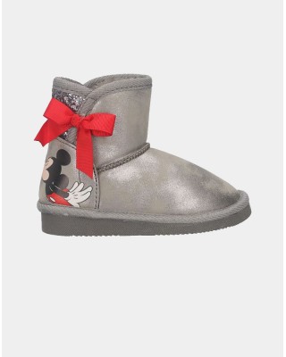 Disney Minnie Winter Grey Boot Παιδικά Μποτάκια