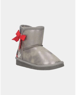 Disney Minnie Winter Grey Boot Παιδικά Μποτάκια