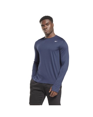 Reebok Train Ls Tech Tee Ανδρικές Μπλούζες 