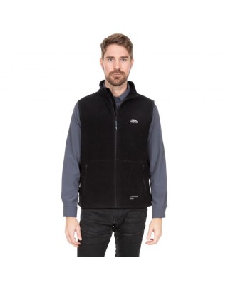 Trespass Othos II Gilet At200 Black Ανδρικές Ζακέτες Fleece Trespass Othos II Gilet At200 Black Ανδρικές Ζακέτες Fleece