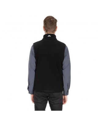 Trespass Othos II Gilet At200 Black Ανδρικές Ζακέτες Fleece Trespass Othos II Gilet At200 Black Ανδρικές Ζακέτες Fleece