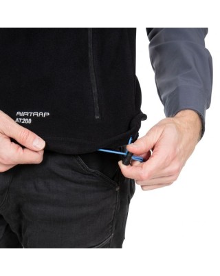 Trespass Othos II Gilet At200 Black Ανδρικές Ζακέτες Fleece Trespass Othos II Gilet At200 Black Ανδρικές Ζακέτες Fleece