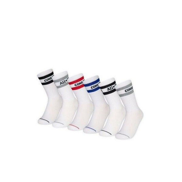 Converse Chn Basic Wordmark Crew 6Pk