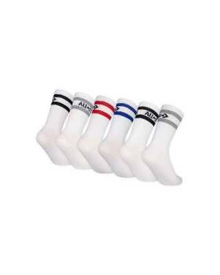 Converse Chn Basic Wordmark Crew 6Pk