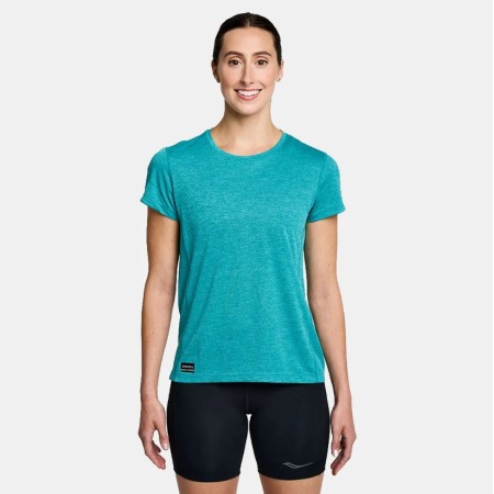 Saucony Stopwatch Γυναικεία T-Shirt