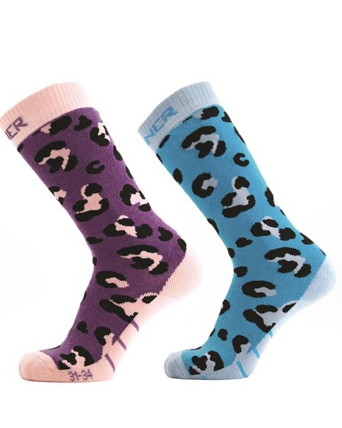Sinner Animal Double Pack Παιδικές Κάλτσες Σκι