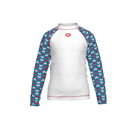 Arena Friends Kids Uv L/S Tee Top Παιδική Μπλούζα με αντιηλιακή προστασία Λευκό Arena Friends Kids Uv L/S Tee Top Παιδική Μπλούζα με αντιηλιακή προστασία Λευκό