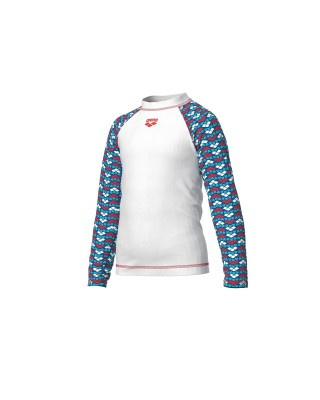 Arena Friends Kids Uv L/S Tee Top Παιδική Μπλούζα με αντιηλιακή προστασία Λευκό Arena Friends Kids Uv L/S Tee Top Παιδική Μπλούζα με αντιηλιακή προστασία Λευκό