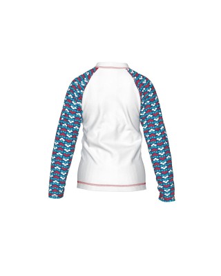 Arena Friends Kids Uv L/S Tee Top Παιδική Μπλούζα με αντιηλιακή προστασία Λευκό Arena Friends Kids Uv L/S Tee Top Παιδική Μπλούζα με αντιηλιακή προστασία Λευκό