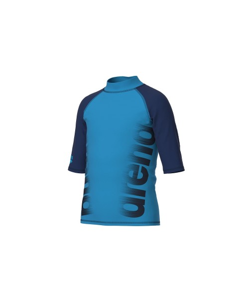 Arena Unisex Jr Rash Vest S/S Graphic Top Παιδική Μπλούζα με Αντιηλιακή Προστασία Arena Unisex Jr Rash Vest S/S Graphic Top Παιδική Μπλούζα με Αντιηλιακή Προστασία
