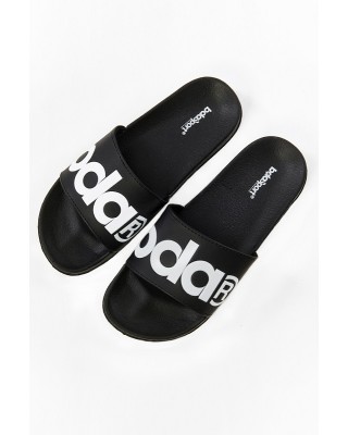 Body Action W Summer Pool Slides Γυναικείες Παντόφλες Μαύρες