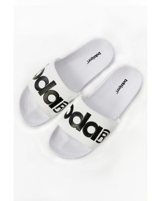 Body Action W Summer Pool Slides Γυναικείες Παντόφλες Λευκές