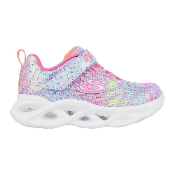 Skechers Twisty Brights-Dazzle Βρεφικά Παπούτσια με Φωτάκια