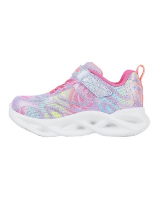 Skechers Twisty Brights-Dazzle Βρεφικά Παπούτσια με Φωτάκια