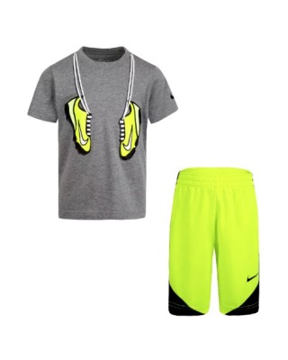 Nike Little Boys 2 Pc Athletic Shirt & Shorts Set Παιδικά Καλοκαιρινά Σετ
