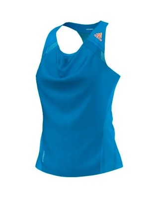 adidas W Adizero Tank Top - Solar Blue Γυναικεία Αμάνικα
