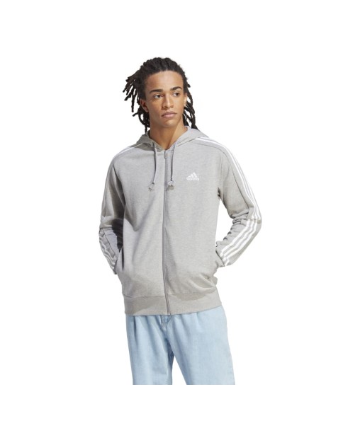 adidas Ess French Terry 3-Str Full-Zip Hoodie Ανδρικές Ζακέτες