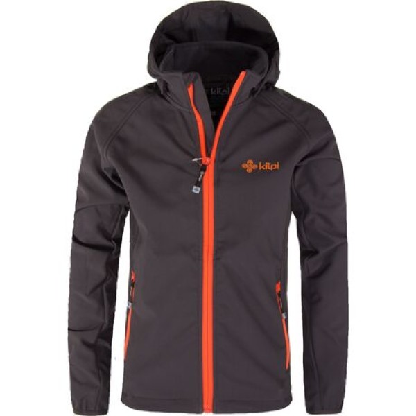 Kilpi Elio-J Softshell Dark Grey Παιδικά Μπουφάν Kilpi Elio-J Softshell Dark Grey Παιδικά Μπουφάν