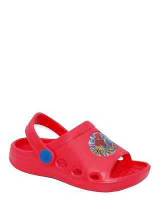 Disney Spiderman Garden Open Toe Red Παιδικά Πέδιλα