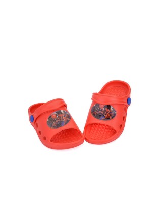 Disney Spiderman Garden Open Toe Red Παιδικά Πέδιλα